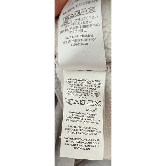 Polo Bear Ralph Lauren Mens Sweatshirt Hoodie University Collegiate Varsity Prep - Picture 12 of 12